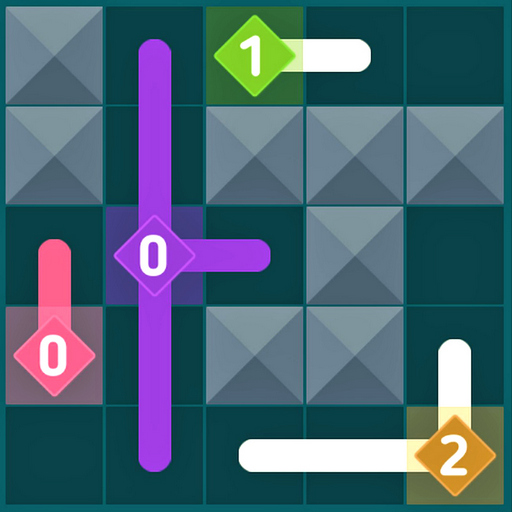 Cross Path Puzzle Game