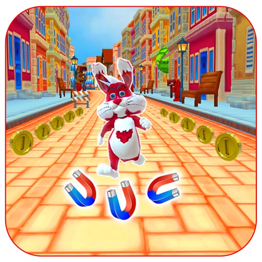 Subway Bunny Run Rush Rabbit Runner Game