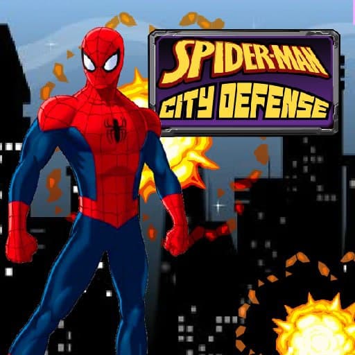 Spiderman City Defense