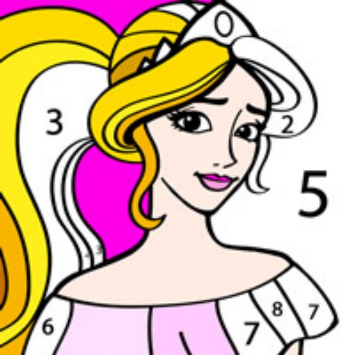 Princess Color Number