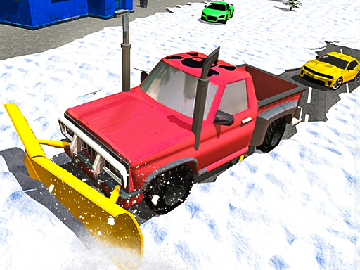 Snow Plow Jeep Simulator 3D